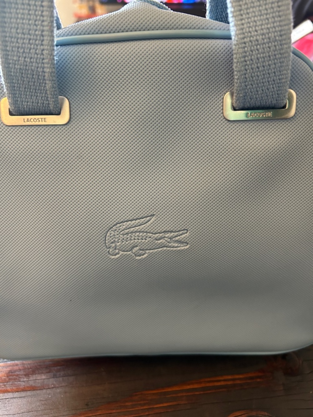 Lacoste  with Blue bag